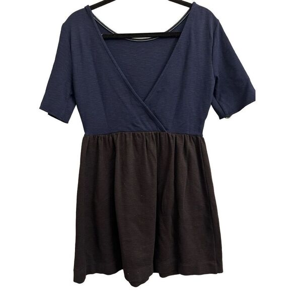 Free People Beach bicolor dress stretchy oversized XS - Picture 2 of 8